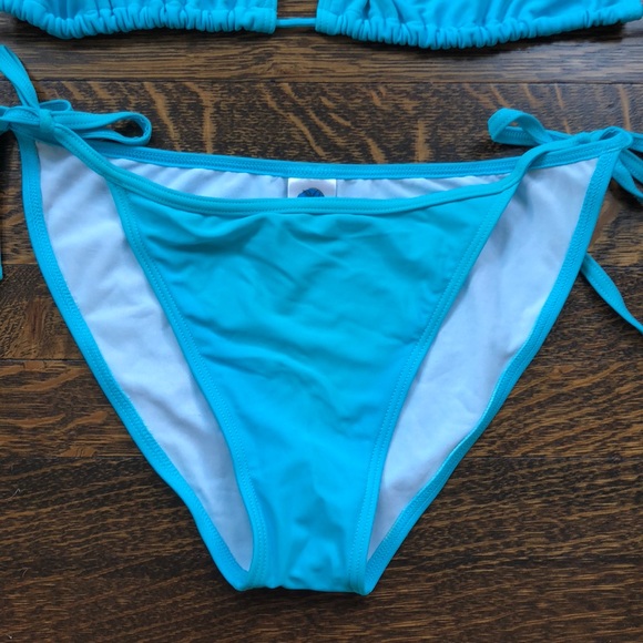 Island World Apparel Swim Island World Apparel Aqua Blue String Bikini Poshmark